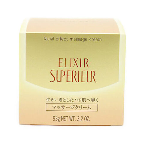 Shiseido Elixir Superieur Facial Effect Massage Cream 93g - Japanese Facial Massage Cream