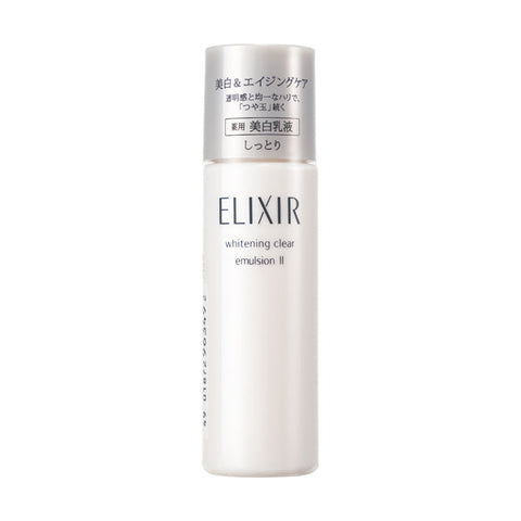 Shiseido Elixir White Clear Emulsion T II (J) 30ml - Japanese Aging Care Whitening Emulsion