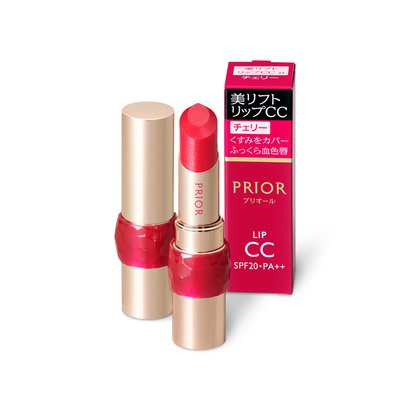 Shiseido Prior Beauty Lift Lip Cc N Cherry SPF20/PA++ 4g - Japanese Aging Care Lipsticks