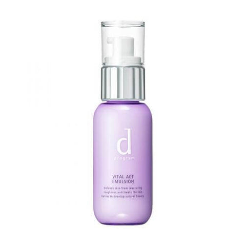 Shiseido D Program Vital Act Emulsion R Prevents Signs Of Aging 100ml - Japanese Anti-Aging Care