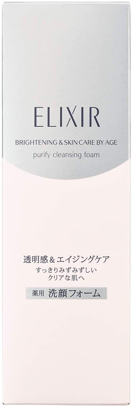 Shiseido Elixir White Cleansing Foam 145g -  Brightening Foam Cleanser - Aging Skincare