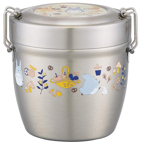 Skater Japan Thermal Bowl 550Ml Stainless Steel Bento Box My Neighbor Totoro Stbld6-A