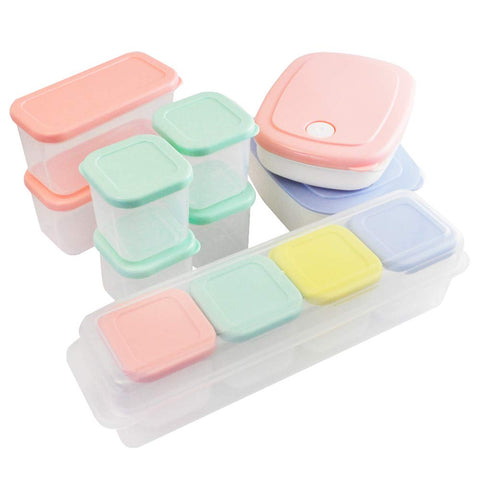 Skater 400Ml Pastel Yellow Side Dish Frozen Storage Container - Made In Japan