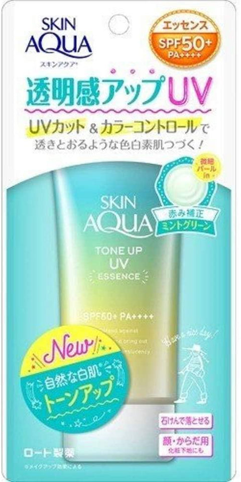 Skin Aqua Mint Green Sunscreen SPF50+ PA++++ 80 g