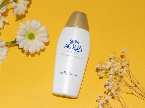 Skin Aqua Super Moisture Gel Sunscreen [Bottle] SPF 50+/PA++++ (110g)