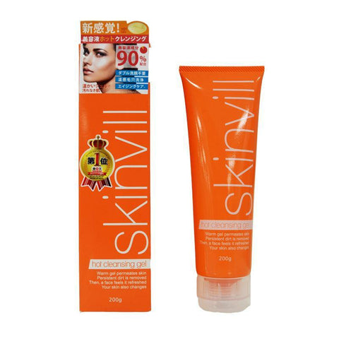 Skinvill Hot Cleansing Gel For Women 200g - Cleanser Gel - Skincare Products Made In Japan