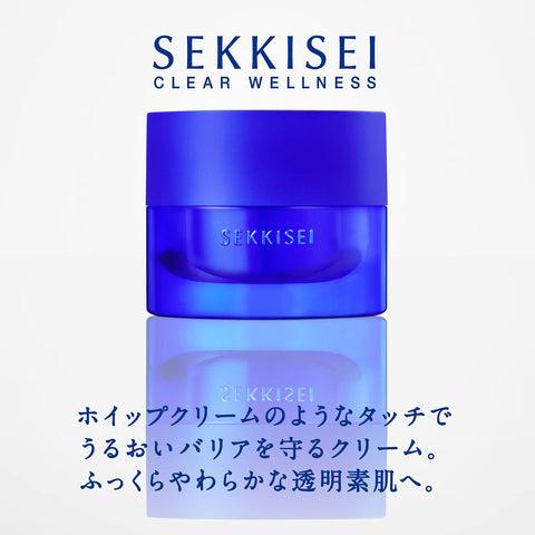 Kose Sekkisei Clear Wellness Whipped Shield Cream 40g - Japanese Skincare Moisturizer