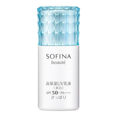 Kao Sofina Beaute Highly Moisturizing Uv Emulsion Whitening SPF50+/PA++++ Refreshing 30ml - Skincare