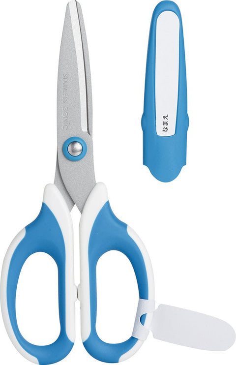 Sonic Scissors Sk-312-B Japan Mega Saku Blue