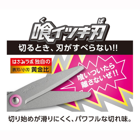 Sonic Scissors Sk-312-B Japan Mega Saku Blue