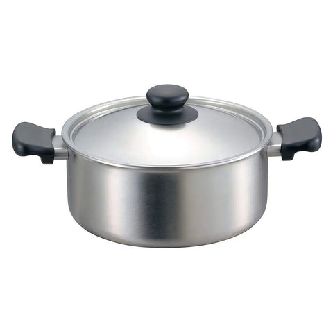 Nihon Yoshokki 3-Ply Stainless Steel Induction Casserole 22Cm Japan