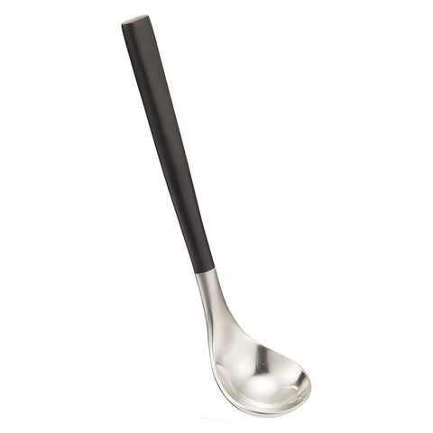 Nihon Yoshokki Japan Black Handle Sugar Ladle 12.7Cm