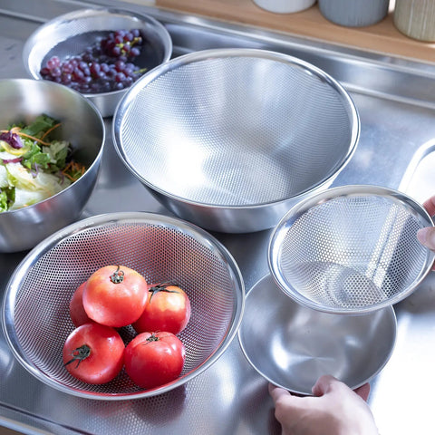 Sori Yanagi Stainless Steel Perforated Colander 16cm