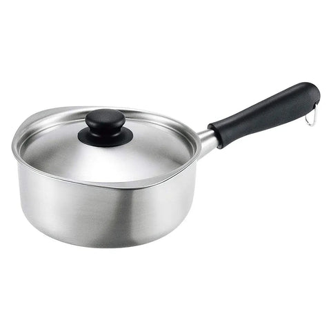 Nihon Yoshokki 18Cm Sori Yanagi Stainless Steel Saucepan Made In Japan