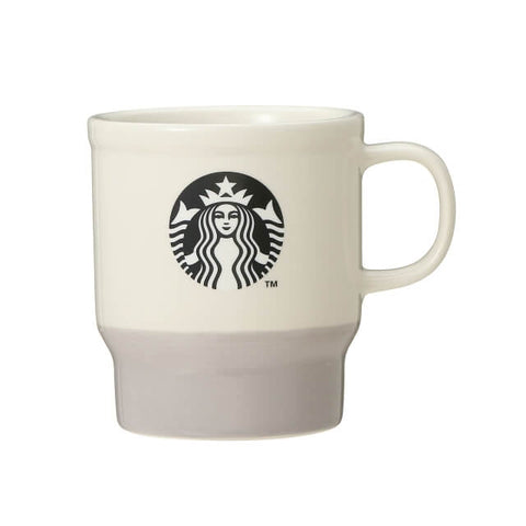 Starbucks Stacking Mug Gray 355ml - Japanese Starbucks Eco-Friendly Mugs Must Have