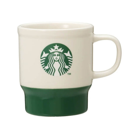 Starbucks Stacking Mug Green 355ml - Environment-Friendly Starbucks Mugs In Japan