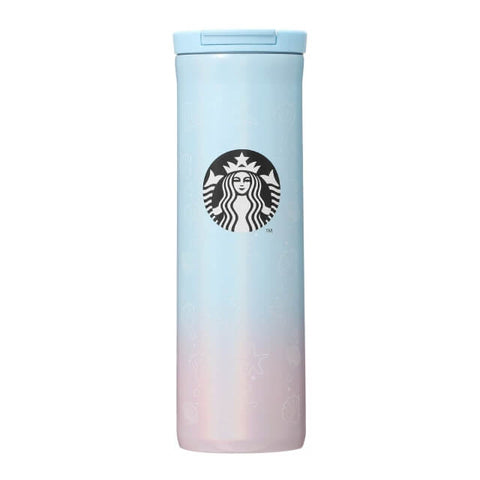 Stainless Steel Bottle Beach Gradation 473ml - Japanese Starbucks