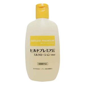 Hirudo Premium Stay Free Milk Lotion Dry Skin For Medicinal Lotion 100ml - From Japan