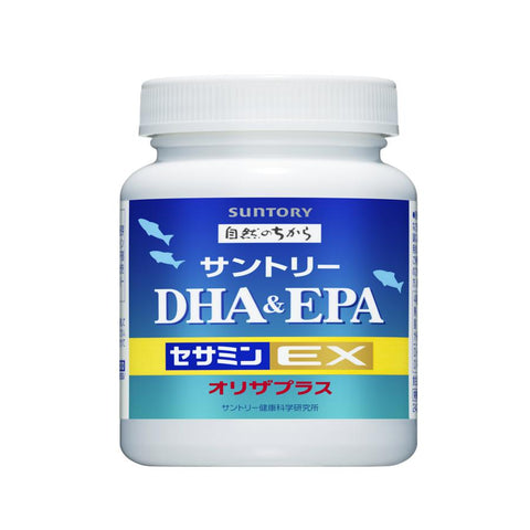 Suntory Dha & Epa + Sesamin Ex 120 Tablets - Japanese Vitamins And Supplements