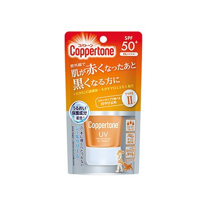 Taisho Pharmaceutical Coppertone Perfect UV Cut Gel Cream II SPF50+ PA++++ 40g - Japanese Sunscreen