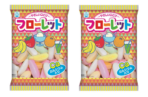 Takeshita Japan Confectionery Florette 60G 2-Pack Bags