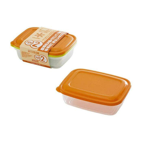 Takeya Colorful Light Pack Container 1100Ml (2 Packs) - Japan