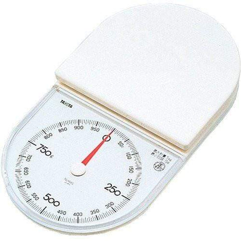 Tanita Japan 1Kg Mechanical Kitchen Scale White - Non-Electric