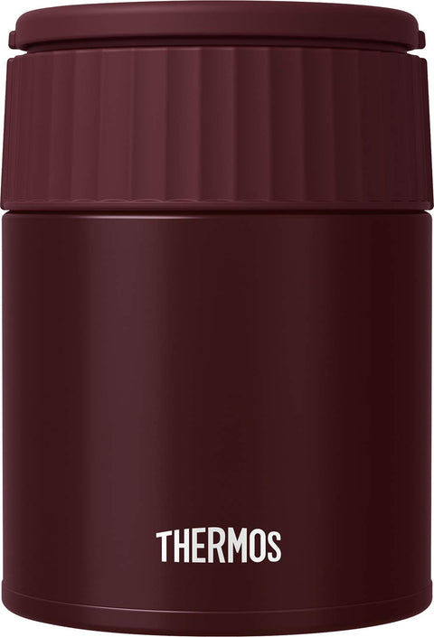 Thermos Japan Vacuum Insulated Lunch Jar 400Ml Chocolate Jbq-401 Cho