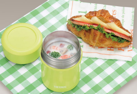 Thermos Japan Vacuum Insulated Food Container 0.3L Leaf Jbj-301