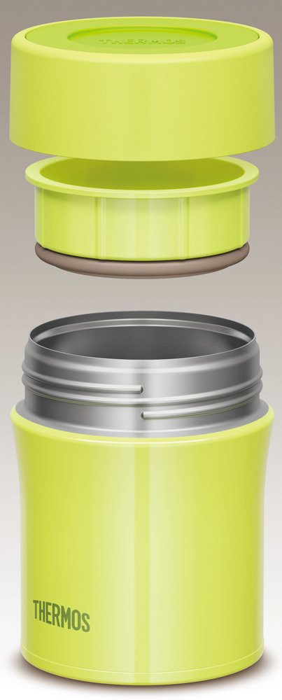 Thermos 0.5L Vacuum Insulated Food Container Green Jbm-500G Japan