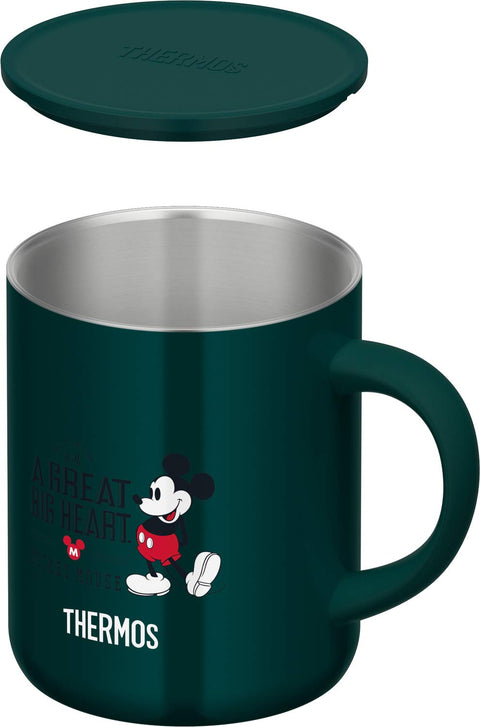 Thermos Vacuum Insulated Mug 350Ml Mickey Dark Green Jdg-350Ds Dg