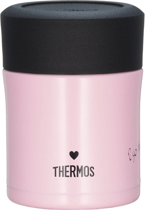 Thermos Japan Vacuum Insulated Soup Jar 300Ml Sweet Pink Jbj-303G