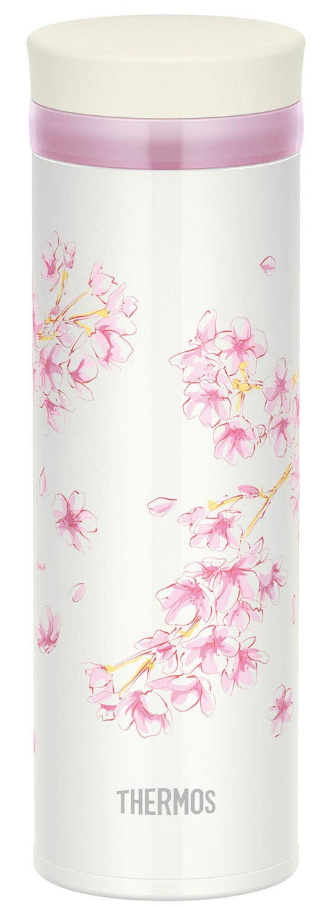 Thermos 350Ml Vacuum Insulated Water Bottle Made In Japan - Hanazakura Jny-352 Hnz