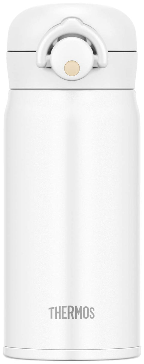 Thermos Japan Vacuum Insulated Water Bottle 350Ml Matte White Jnr-351 Mtwh