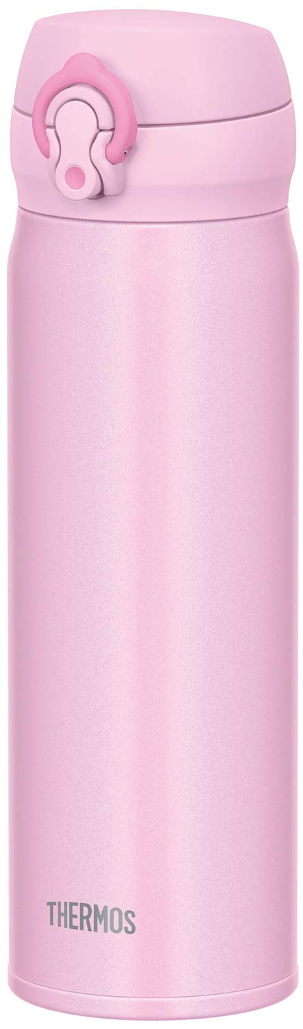 Thermos 500Ml Light Pink Vacuum Insulated Water Bottle Mug Jnl-504 Lp - Made In Japan