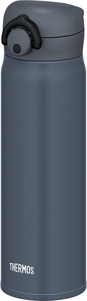 Thermos 500Ml Vacuum Insulated Water Bottle Mug - Matte Gray Jnr-501Ltd Mtgy (Japan)