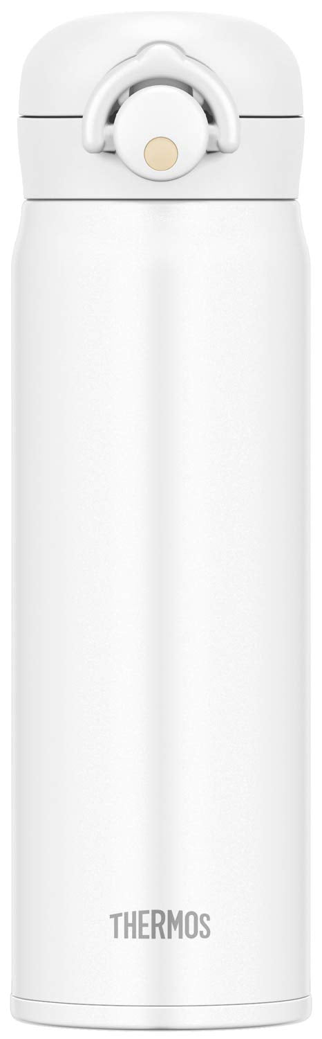 Thermos Jnr-501 500Ml Vacuum Insulated Water Bottle Mug Matte White Japan