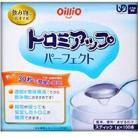 Nissin Oilio Toromi Up Perfect Thickening Adjusted Food 100g - Japan Nursing Care Foods