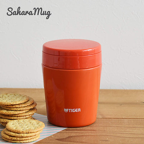 Tiger Thermos Vacuum Insulated Soup Jar 300Ml Japan Thermal Lunch Box Red Mcl-B030-Rc