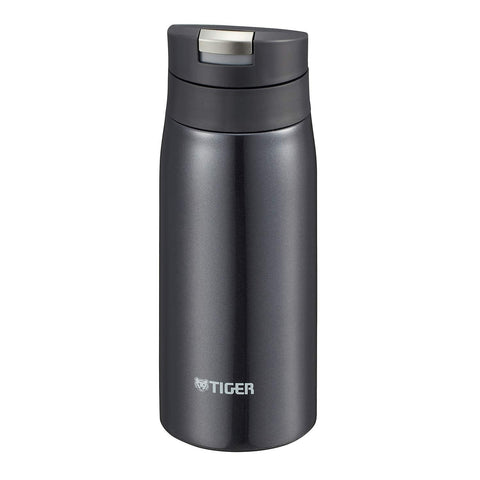 Tiger Water Bottle 350Ml Sahara Mug Stainless Bottle One Touch Lightweight Lamp Black Mcx-A351Kl