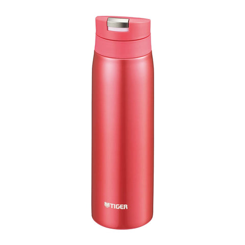 Tiger Water Bottle 500Ml Sahara Mug Stainless Bottle One Touch Lightweight Opera Pink Mcx-A501Po