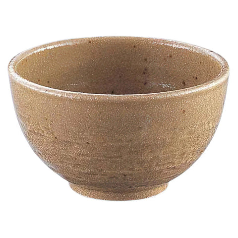 Tkg Mino Ware Pottery Rice Bowl Karatsu 12.4Cm