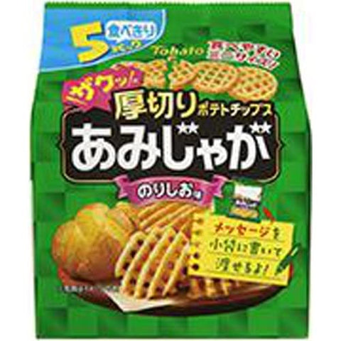 Eastern Pigeon Tohato Amijaga Nori Shio Flavor 80G (16G X 5 Bags) 10Pcs Japan