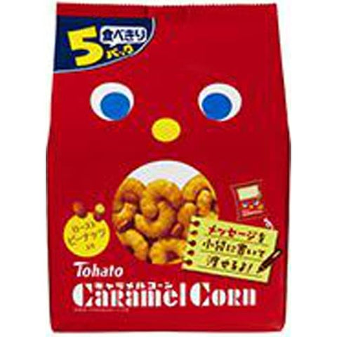 Eastern Pigeon Tohato Caramel Corn 100G Japan (20G X 5 Bags 10 Pieces)