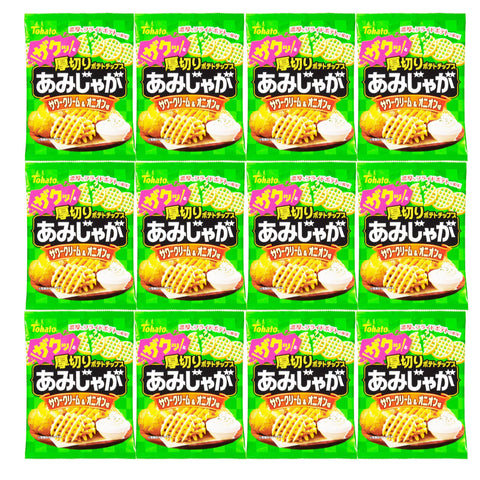 Eastern Pigeon Tohato Amijaga Sour Cream & Onion 60G 12 Bags Japan