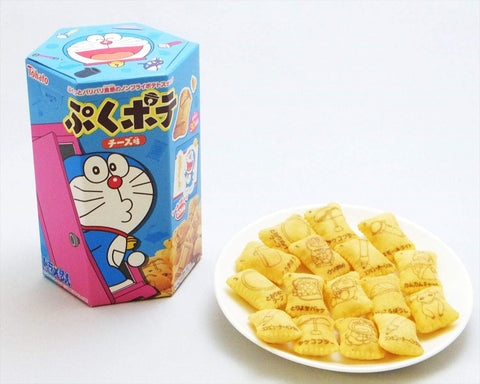 Eastern Pigeon Tohato Doraemon Puku Potato Cheese Flavor 20G X 6 Bags Japan