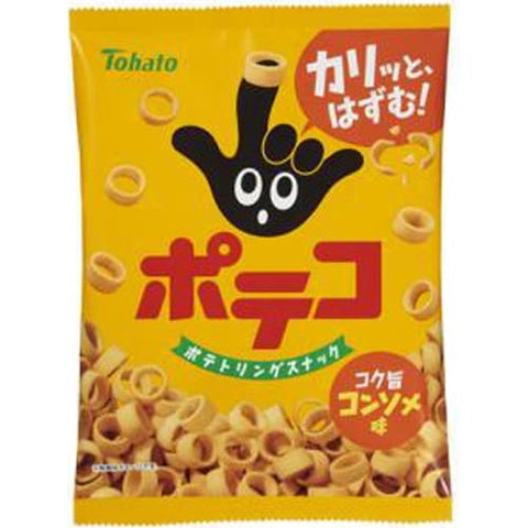 Eastern Pigeon Tohato Poteco Consomme Flavor 66G Japan (12 Pack)