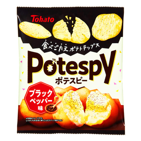 Eastern Pigeon Tohato Potespy Black Pepper Flavor Japan (52G X 12 Bags)