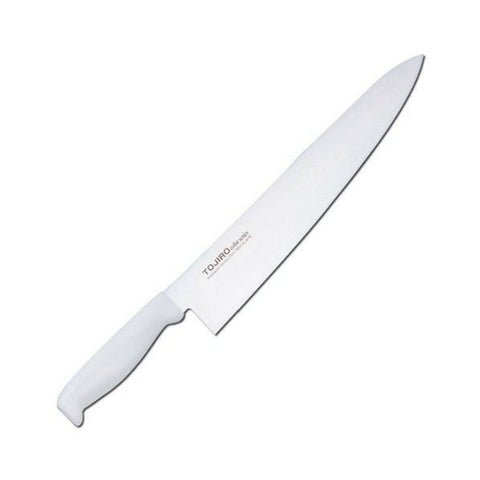 Tojiro Color Mv Gyuto Knife With Elastomer Handle 300mm - White