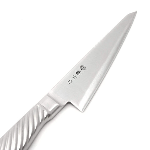 Tojiro Fujitora Dp 2-Layer Honesuki Knife With Stainless Steel Handle 150Mm Fu-885